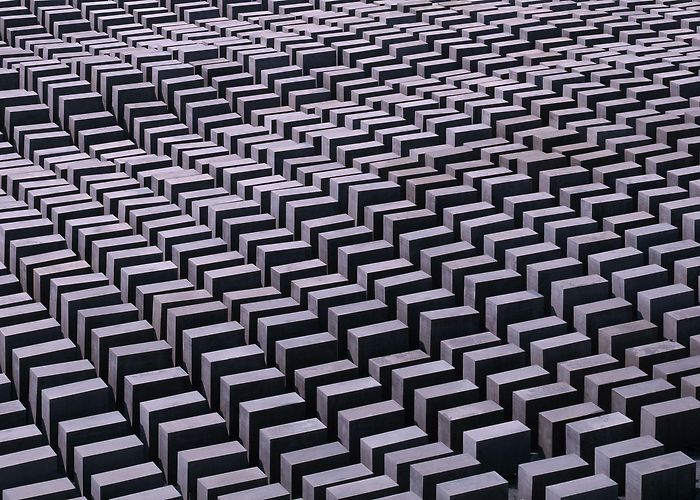 Holocaust Memorial Berlin Memorial to the Murdered Jews of Europe 2005 - EISENMAN ... photo