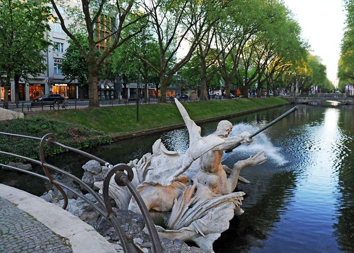 Königsallee Königsallee/ Bergischer Löwe Düsseldorf photo