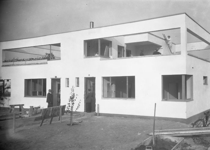 Weissenhof Colony Weissenhofsiedlung Dammerstock housing development photo