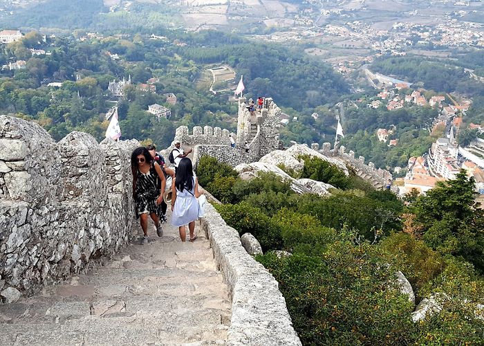Moors Castle Moors Castle - Medieval Castle in Sintra Portugal - Little Birdie ... photo