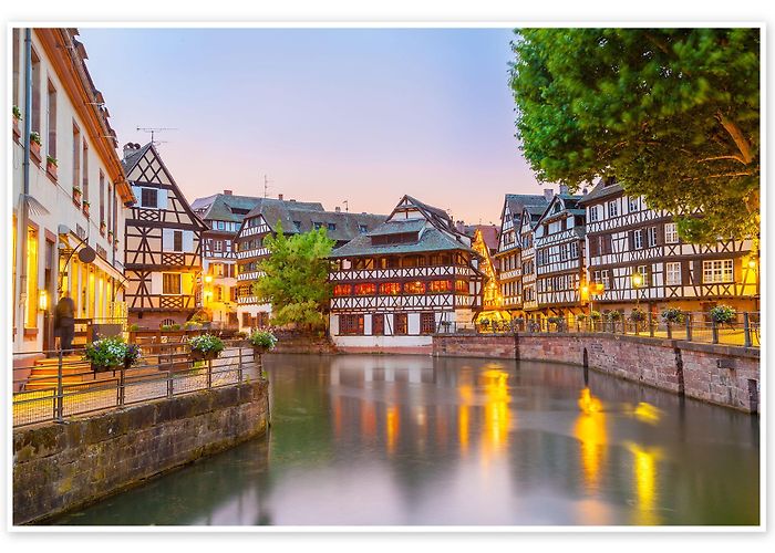 Petite France / Pequeña Francia Strassburg, Petit France print by Jan Schuler | Posterlounge photo