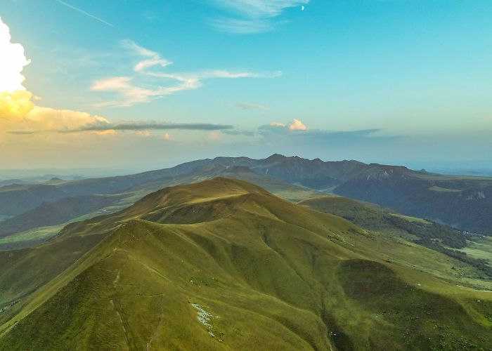 Col de la Croix-Morand The Puy de la Tache, major viewpoint of the Monts Dores Massif - L ... photo