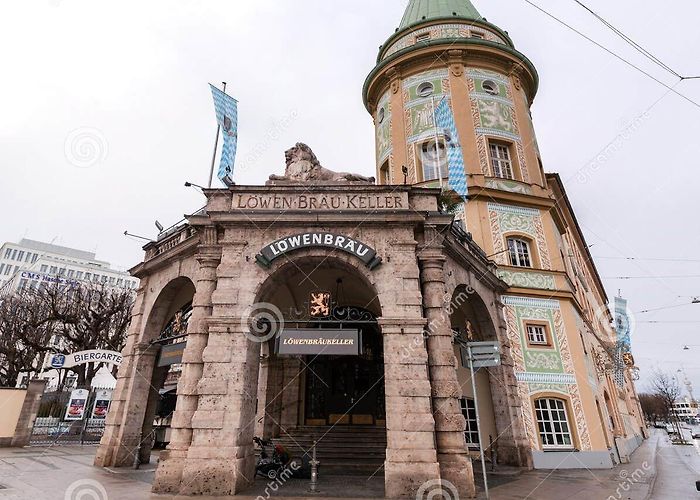 Löwenbräukeller Munich, Germany editorial stock image. Image of turret - 273876254 photo