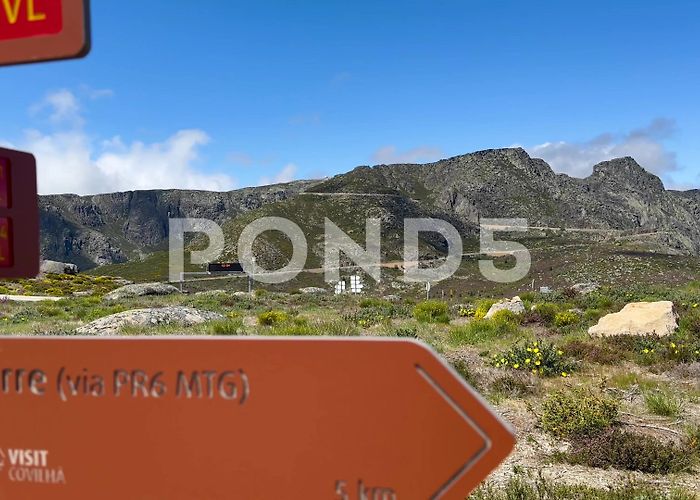 Torre Serra da Estrela Serra da Estrela mountain range in Portu... | Stock Video | Pond5 photo