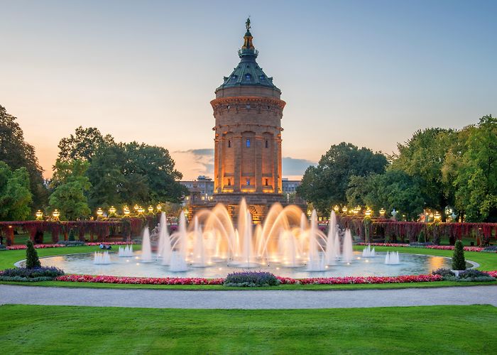 Wasserturm am Friedrichsplatz Sights in and around Mannheim | Sure Hotel by Best Western ... photo