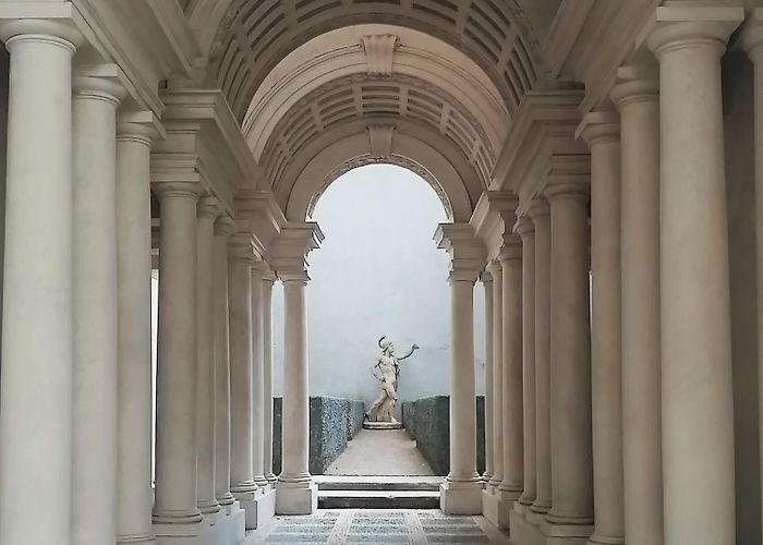 Galleria Spada A unique perspective at Palazzo Spada in Rome. – Art of Rome photo