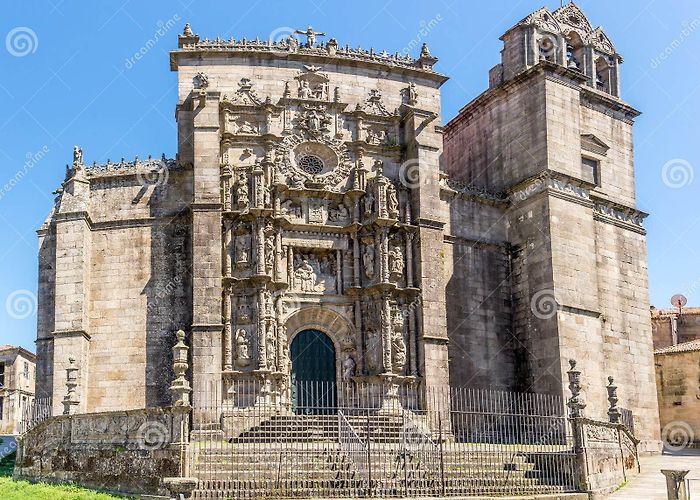 Basilica Santa Maria 136 Maria Pontevedra Santa Spain Stock Photos - Free & Royalty ... photo