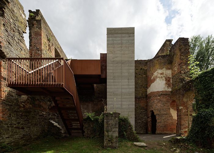 Villers Abbey Villers Abbey Visitor Center / Binario Architectes | ArchDaily photo