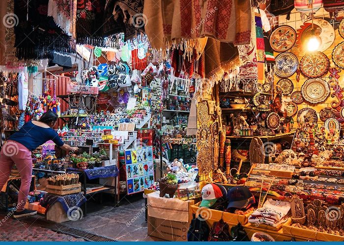 El Parian Crafts Market Vendor Withdraws Traditional Products in Craft Market Editorial ... photo