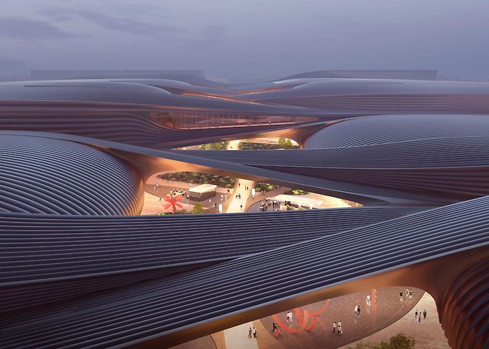 Beijing International Convention Center Phase II of Beijing's International Exhibition Center - Zaha Hadid ... photo