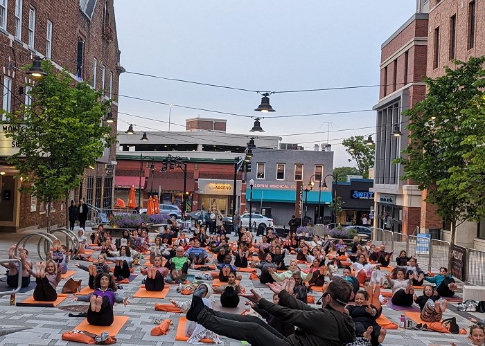 Wellmont Theatre Aug 17 | Outdoor Sunset Yoga At the Wellmont Arts Plaza 8/13 ... photo