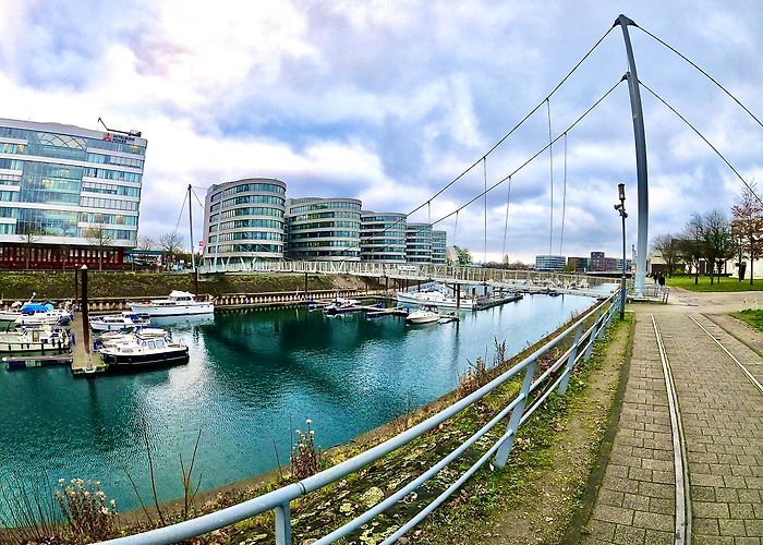 Duisburg Inner Harbour Duisburg: World's Largest Inland Seaport Reinvented with Culture ... photo