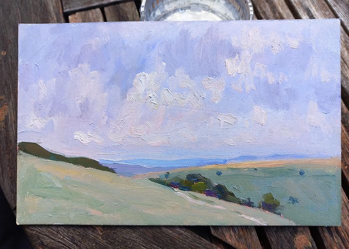 Devil's Dyke Devil's Dyke X | Lena Kurovska: Original oil paintings for sale by ... photo