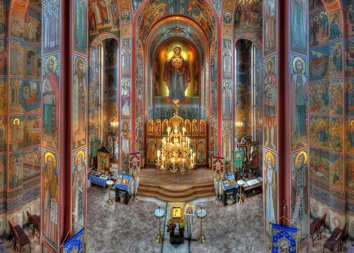 Russian Orthodox Cathedral of St. Nicholas St. Nicholas Orthodox Cathedral HDR Panorama | Cathedral, Hdr ... photo