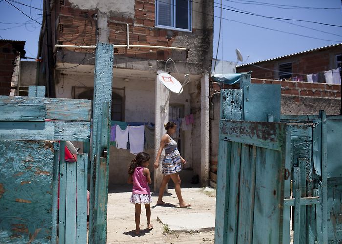 Village Mall As Brazil Gears Up For Olympics, Some Poor Families Get Moved Out ... photo