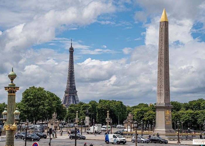 Place de la Concorde Major renovations on the Place de la Concorde prior to the 2024 ... photo