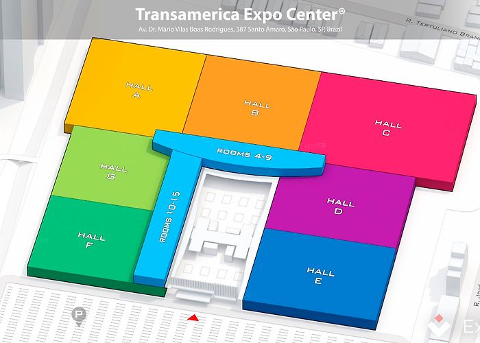 Transamérica Expo Center Transamerica Expo Center floor plan photo