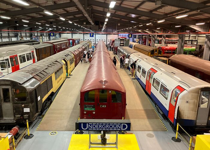 London Transport Museum I visited the London Transport Museum Depot in Acton today! : r/trains photo