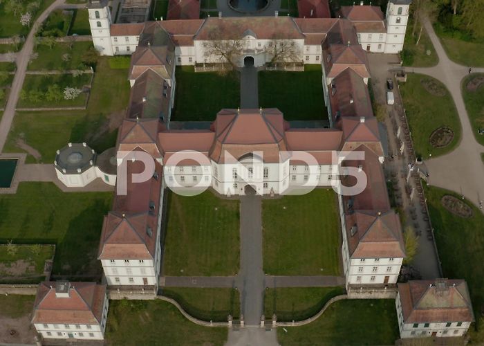 Schloss Fasanerie Castle Schloss Fasanerie in Fulda German... | Stock Video | Pond5 photo