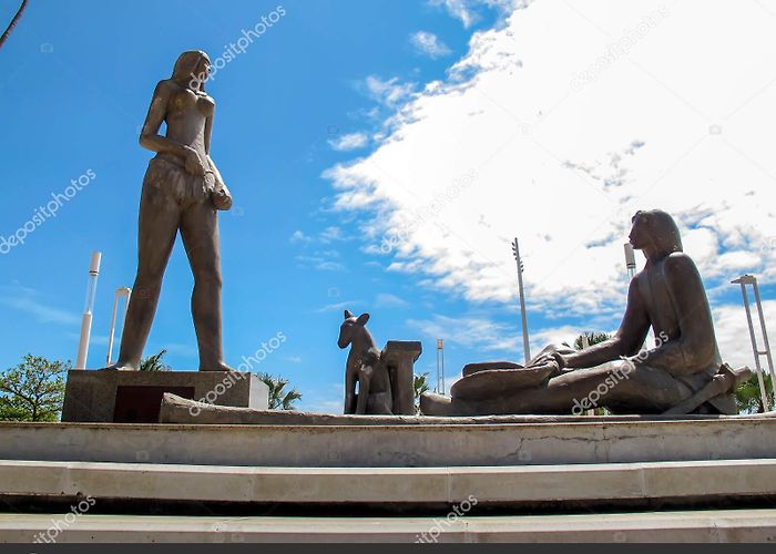 Iracema Statue - Macuripe Statue Symbolizing Iracema Mucuripe Martin Jaci Moacir Square City ... photo