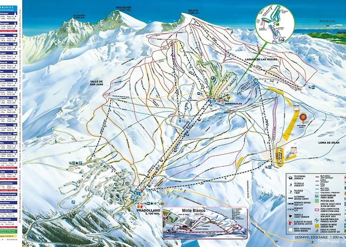 Sabika Ski Lift iSKI - Ski Resort Sierra Nevada - ski area open photo