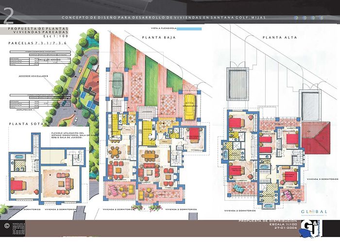 Santana Golf Spanish Architects, Townhouses in Mijas, Malaga. photo