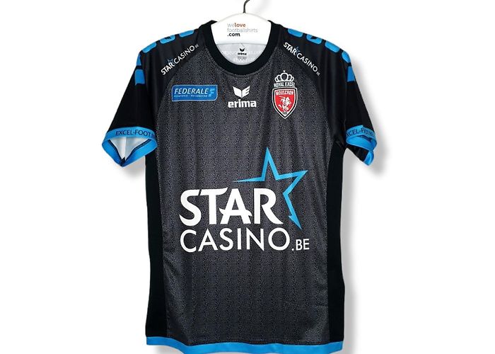 Moeskroen / Mouscron Erima football jersey Royal Excel Mouscron 2017/18 ... photo