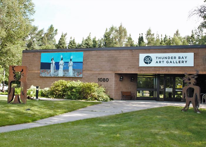 Thunder Bay Art Gallery Mural brings art outdoors during gallery closure - TBNewsWatch.com photo