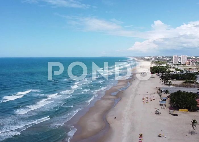 Praia do Futuro Praia do futuro, Fortaleza Ceará | Stock Video | Pond5 photo