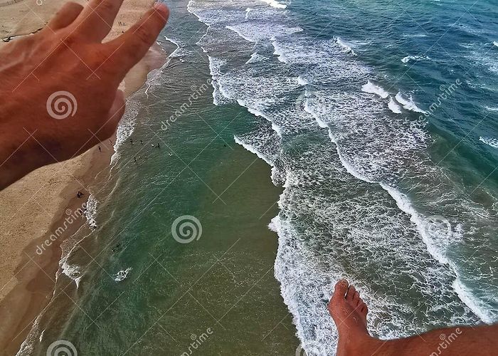 Praia do Futuro Aerial View of Praia Do Futuro Beach, Fortaleza, CearÃ¡ Brazil ... photo