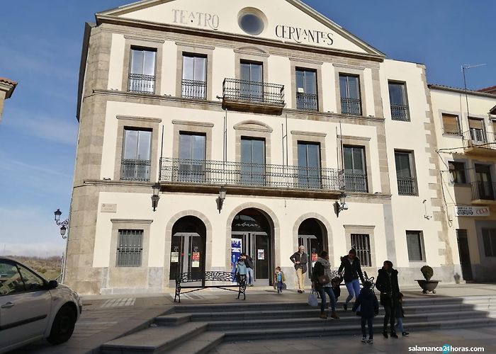 Teatro Cervantes El teatro Cervantes de Béjar, escenario de las actuaciones de ... photo