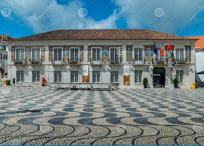 Cascais Town Hall Portuguese Azulejos at City Hall of Cascais in Portugal Editorial ... photo