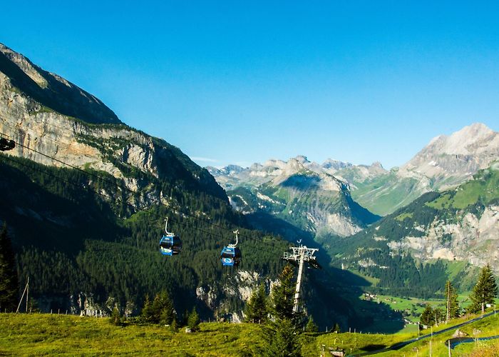 Gondelbahn Kandersteg-Oeschinen Gondola to Lake Oeschinen | Switzerland Tourism photo