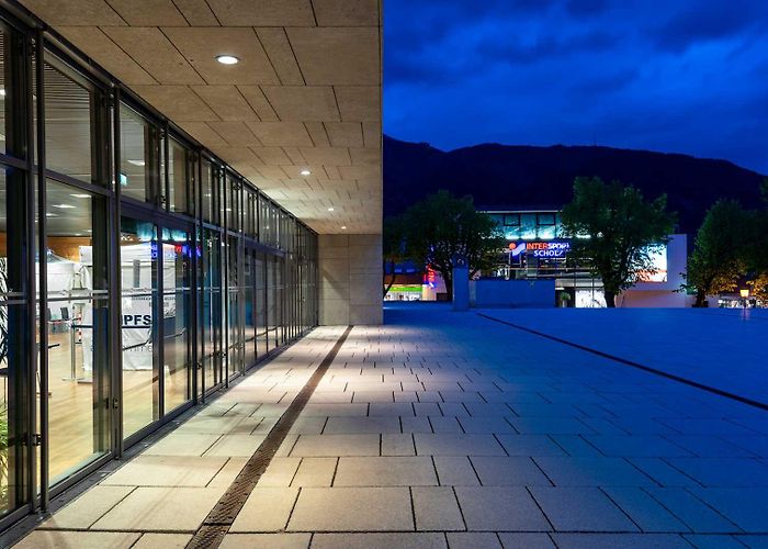 Ferry Porsche Congress Center ERCO relighting in the Ferry Porsche Congress Center, Zell am See ... photo