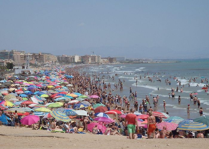 Playa de La Mata La Mata Beach, Torrevieja, Spain photo