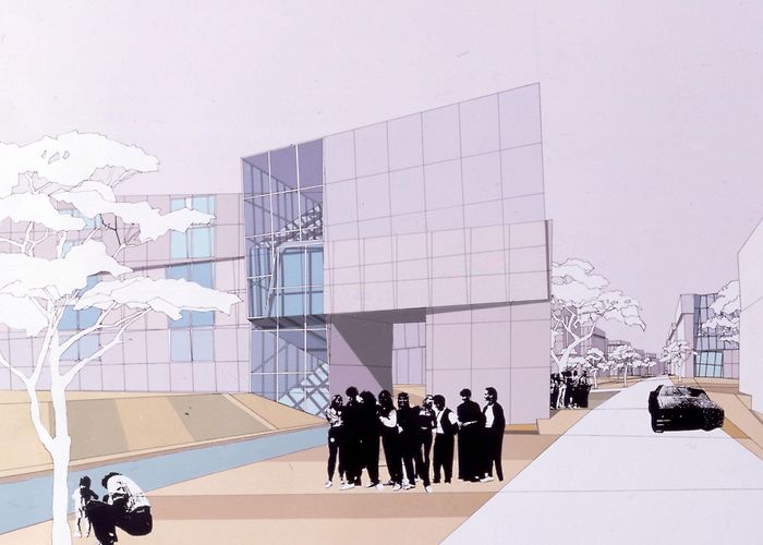 Rebstockpark Rebstockpark Masterplan 1992 - EISENMAN ARCHITECTS photo