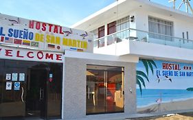 Hostal El Sueno De San Martin Hostel Paracas Exterior photo