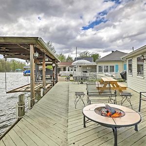 Waterfront Indian Lake House Deck And Private Dock! Lakeview Exterior photo