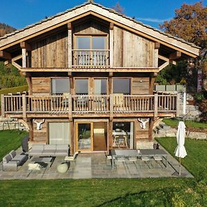 Dream Cosy & Quiet Chalet 9 Pers Villa Arbaz Exterior photo