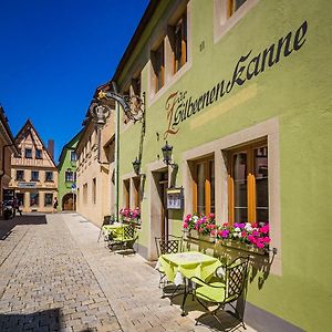 Gaestehaus Und Cafe Zur Silbernen Kanne Hotel Rothenburg ob der Tauber Exterior photo