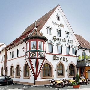 Hotel Kreuz Garni Und Bar Gammertingen Exterior photo