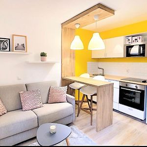 Centre Saint-Gervais Studio Jaune Moderne Proche Telecabine 2 Pers Apartment Exterior photo