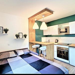 Centre Saint-Gervais Studio Vert Moderne 2 Pers Proche Telecabine Apartment Exterior photo