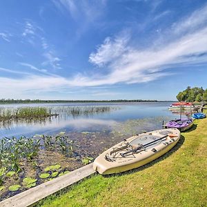 Waterfront Tawas Lake Retreat With Fire Pit! Villa East Tawas Exterior photo