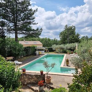 Gite Avec Piscine Au Coeur De La Vallee De La Ceze Villa Saint-Laurent-de-Carnols Exterior photo