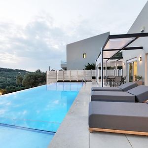 Moly - Luxury Villa With Heated Private Pool Agia Triada Exterior photo