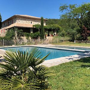 Le Mas Du Martinet Hotel Anduze Exterior photo