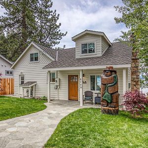 Beach Haven Lakefront - On A Sandy Beach With Guest House Kings Beach Exterior photo