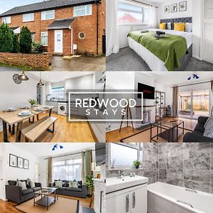 3 Bedroom House X2 Free Parking Netflix By Redwood Stays Camberley Exterior photo