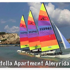 Stella Apartment In Almyrida Slechts 350M Vanaf Het Strand, Auto Huren Niet Nodig Exterior photo